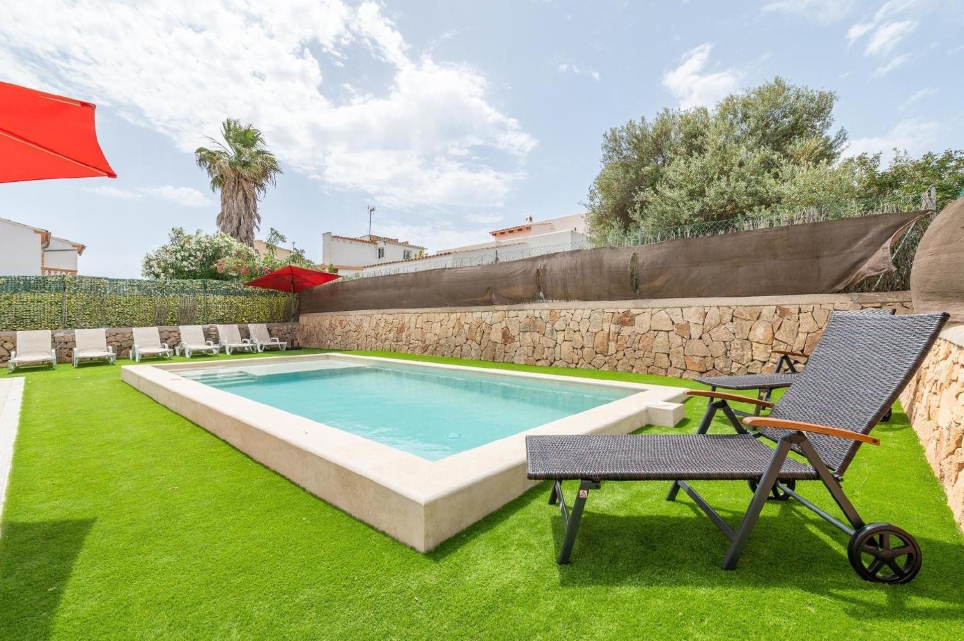 Mit Privatpool Fuer 8 Personen Ca 176 Qm In Portocolom, Mallorca Suedostkueste Von Mallorca * Puerto Colom