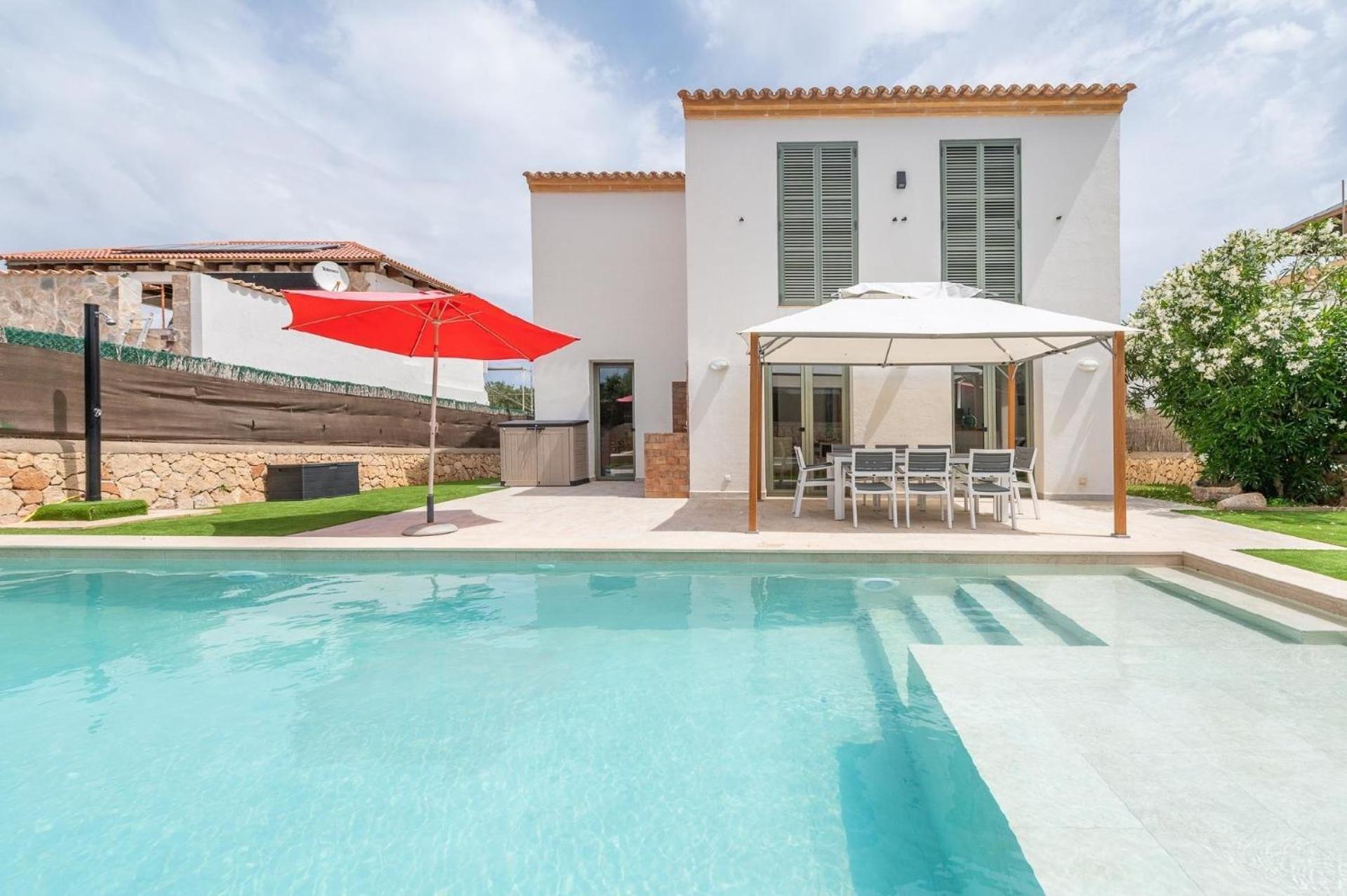 Mit Privatpool Fuer 8 Personen Ca 176 Qm In Portocolom, Mallorca Suedostkueste Von Mallorca Semesterbostad